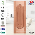 JHK-000 Great Sale Groove Modèle Allemagne Hôpital Certificat FSC Forme naturelle Sapele Veneer MDF Door Skin